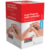 Aero Healthcare AEROPLAST Premium Fabric Large Fingertip 7.5 x 4.5cm Box/25